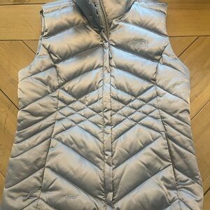 The North Face Women's Silver Quilted Vest